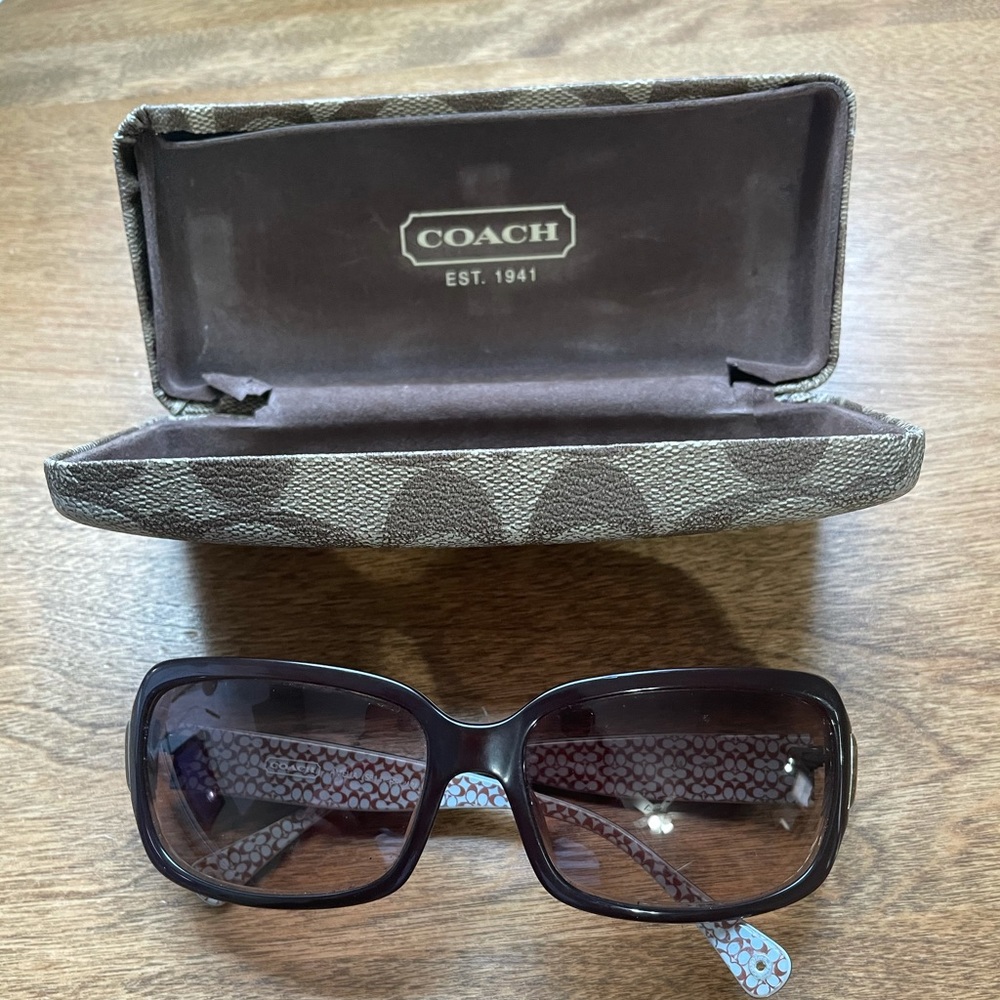 Coach sunglasses.